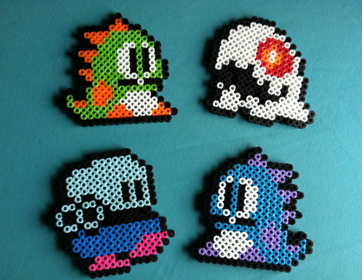 etsy - bubble bobble buzdolabı magneti