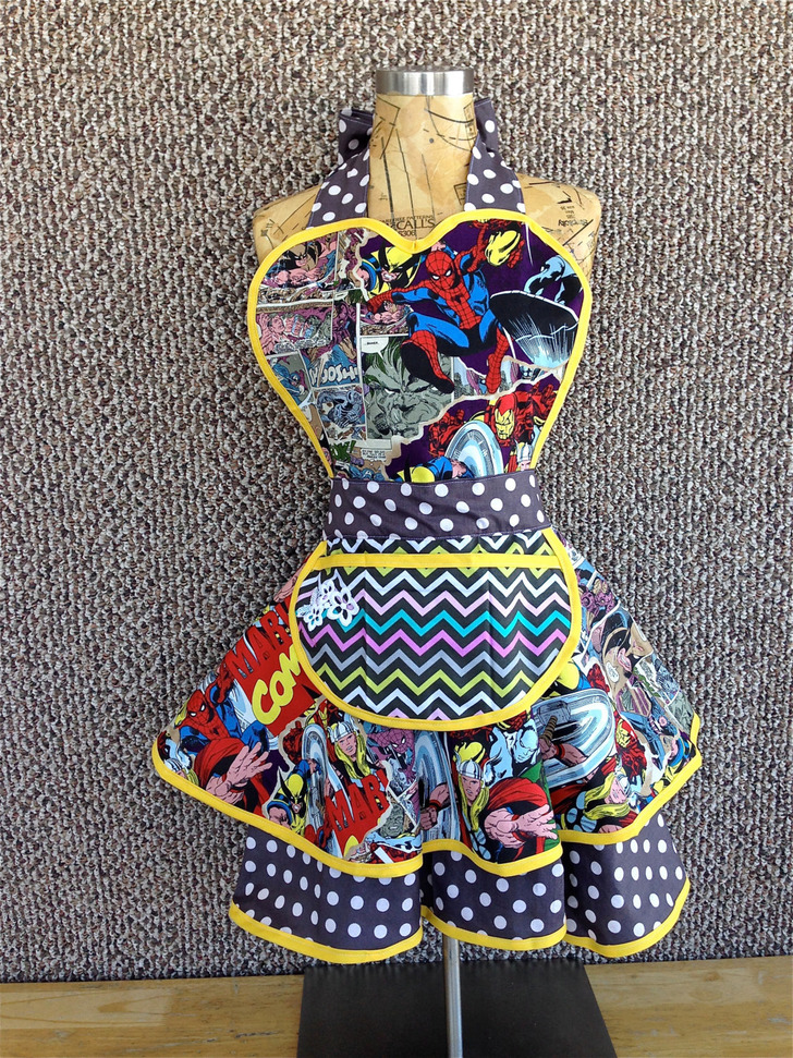 etsy - marvel önlük