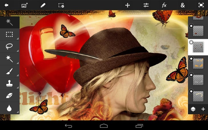 play.google.com - adobe photoshop touch