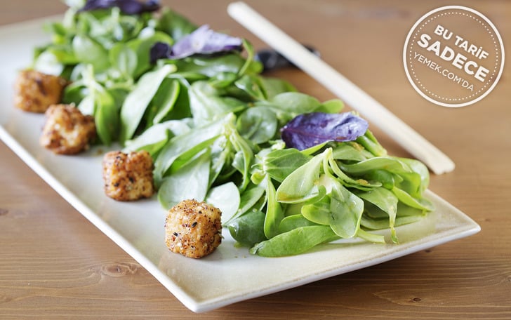 Avokadolu Tofu Salatası Tarifi