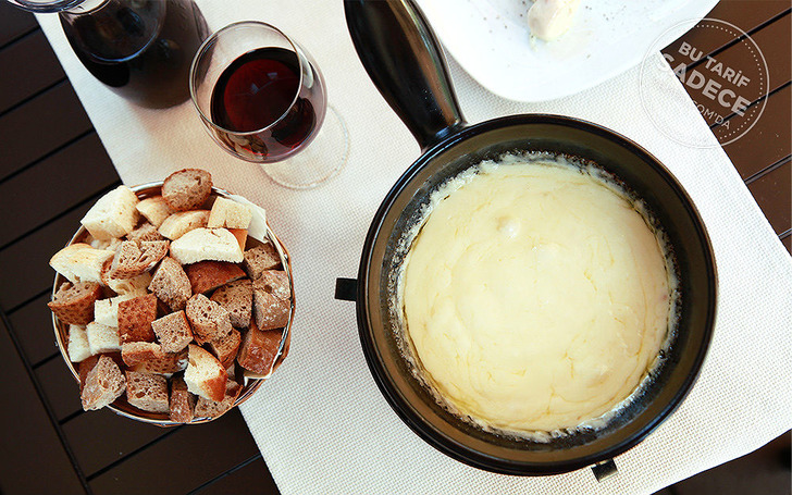 Crepe Fondue Peynir Fondü