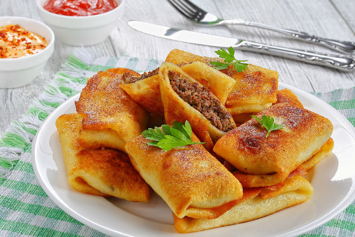 Kıymalı Krep Börek Tarifi