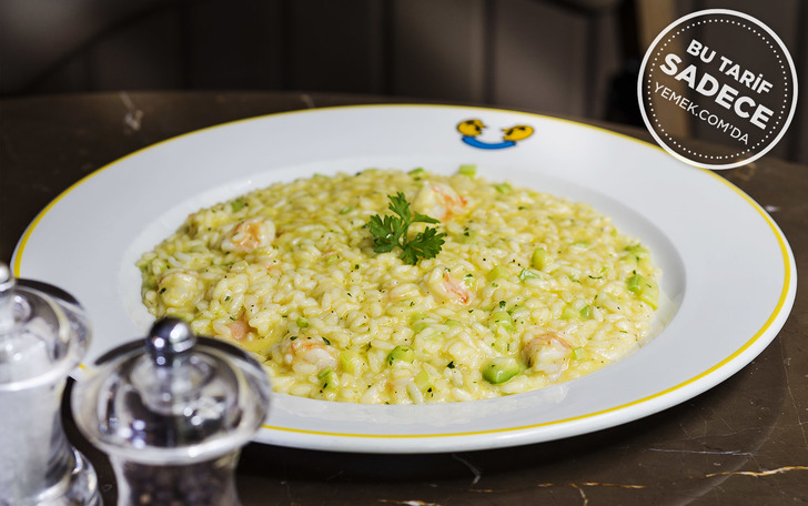 Limonlu ve Kabaklı Risotto Tarifi