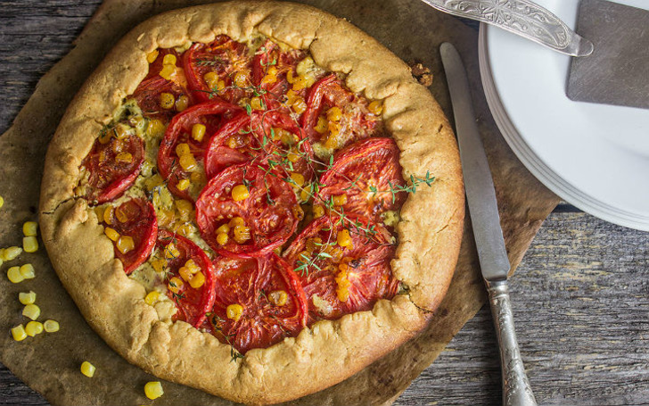 Domatesli Mısırlı Tart