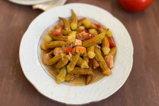 Tavuklu Bamya Tarifi