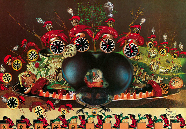 Salvador Dali'nin Yeniden Basılan Sürrealist Yemek Kitabı