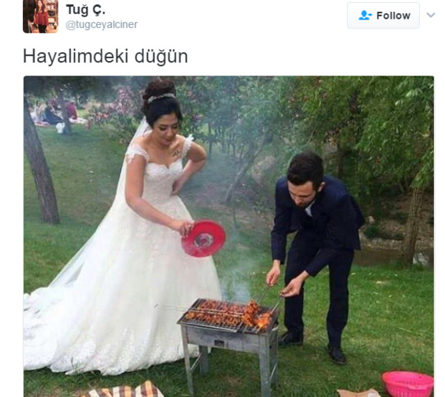 Hayalindeki Düğünle Tüm Bekarlara İlham Olacak 17 Kişi