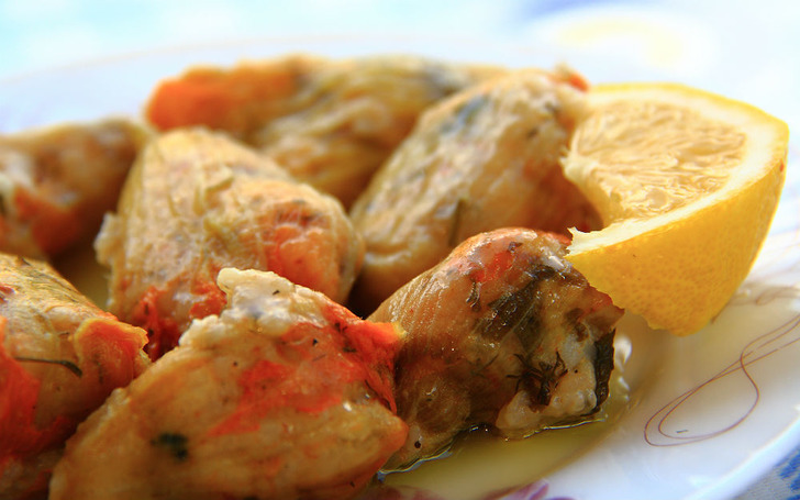 Kabak Çiçeği Dolması Tarifi