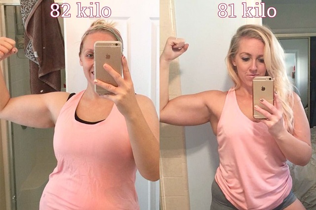 Sadece 1 Kilo Vererek Bambaşka Bir Görünüme Kavuşan Dört Çocuk Annesi Kadın