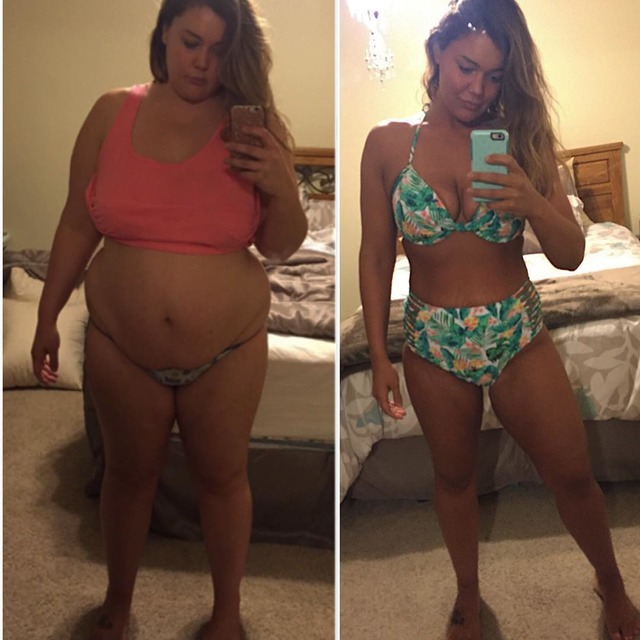 Her Gün Selfie Çekerek 56 Kilo Veren ve Depresyonu Yenen Genç Kadın