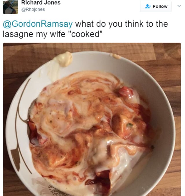 Ünlü Şef Gordon Ramsay'in Takipçilerinin Yemeklerine Yaptığı 10 Acımasız Yorum