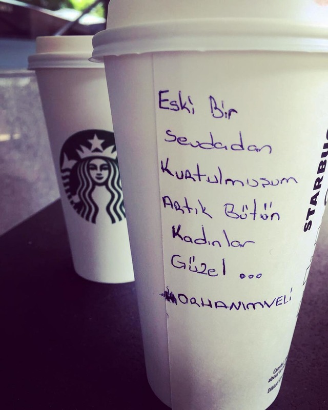 Kahveyi Ona Şiir Yazacak Kadar Çok Sevenler İçin 16 Şiir Starbucks'ta Örneği