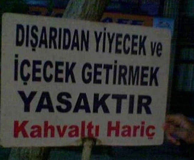 Sadece Türkiye'de Görebileceğiniz Acayiplikte 20 Güldürürken Düşündüren Yasak