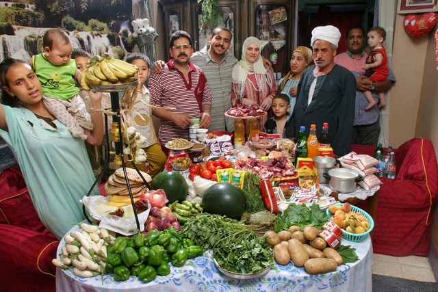 Dünyanın 20 Ülkesinde Ailelerin Bir Haftalık Mutfak Alışverişleri Nasıl Gözüküyor?