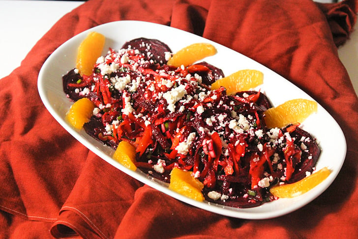 Tulum Peynirli Pancar Salatası Tarifi