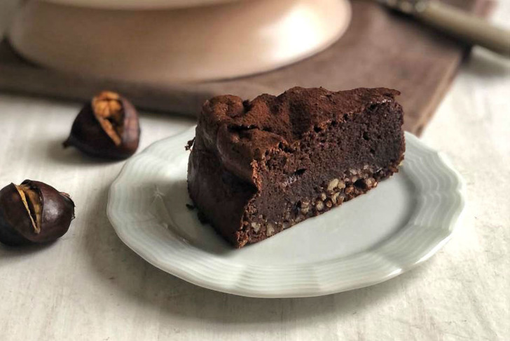 Glutensiz Kestaneli Çikolatalı Kek Tarifi