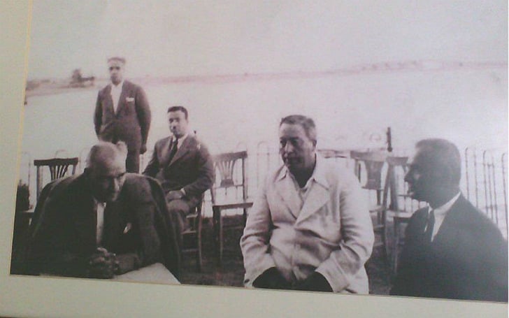 Balık Osman'ın babası ve Atatürk aynı sofrada