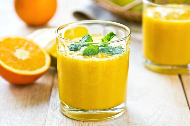 Mangolu Portakallı Smoothie Tarifi