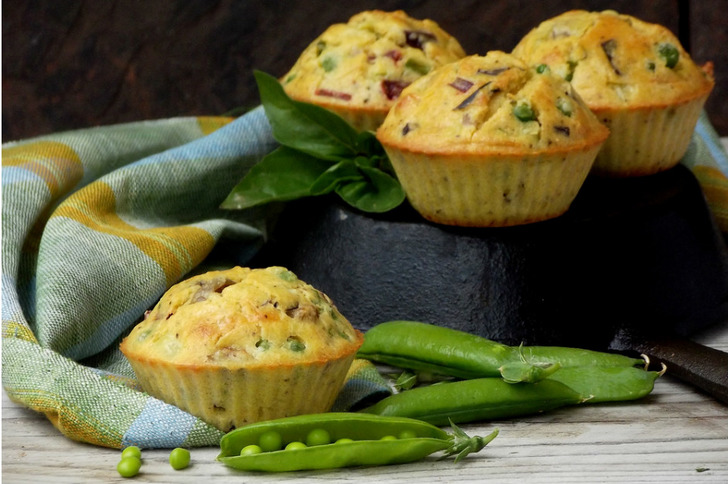 Bezelyeli Muffin Tarifi