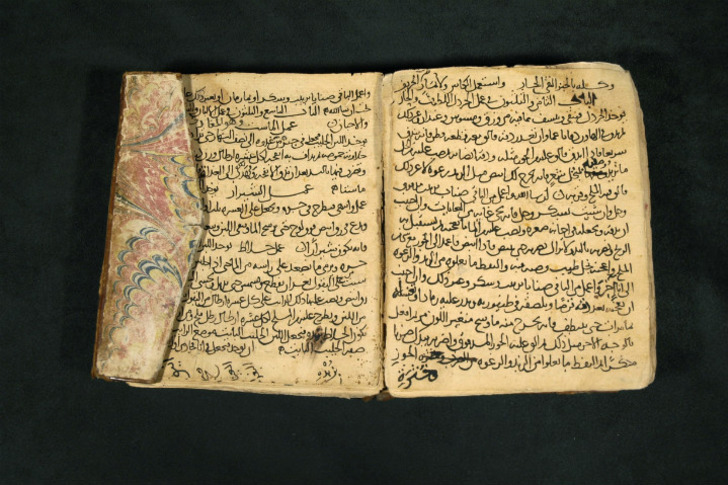 Finlandiya Ulusal Kütüphanesi’ndeki Kitab’ül Tabih el yazması.  