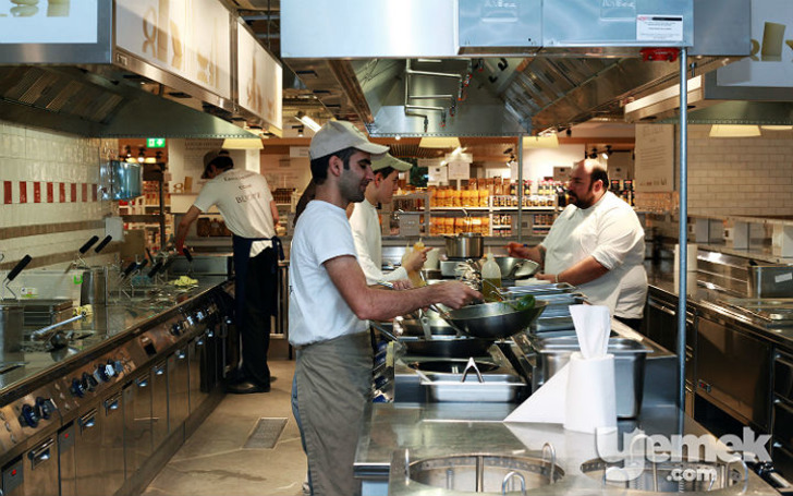 Eataly Restaurant Mutfakları
