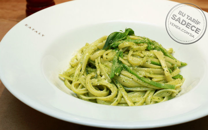 Eataly Pesto Soslu Makarna Tarifi