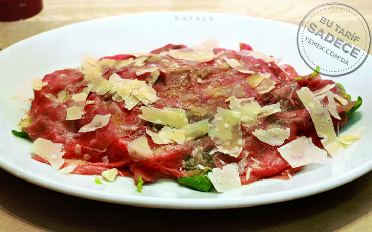 Eataly Carpaccio Tabağı Tarifi