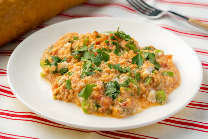 2 Dakikada Menemen Tarifi