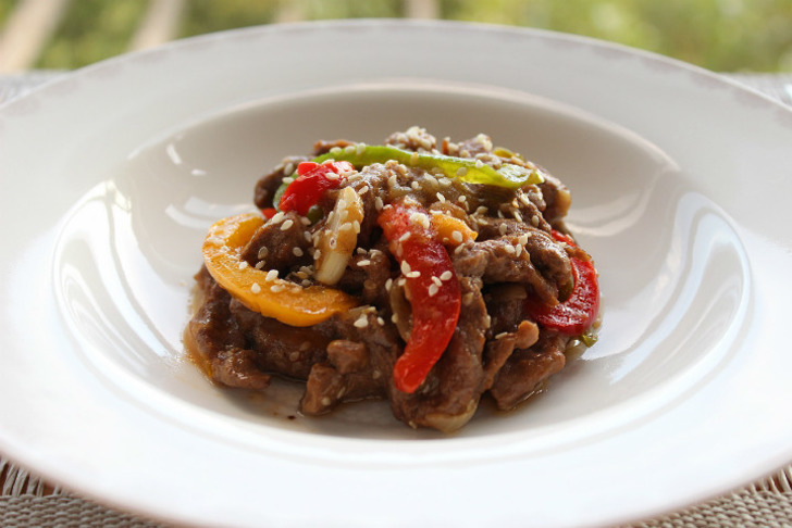 Wok'ta Susamlı Kebap Tarifi
