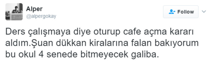 Kafe Açma Hayali Olan Herkesin Okuması Gereken 12 Tweet