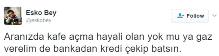 Kafe Açma Hayali Olan Herkesin Okuması Gereken 12 Tweet
