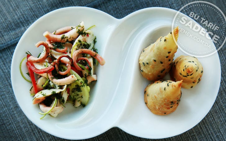 Ahtapot Salatası ve Tarhana Ezme Tarifi