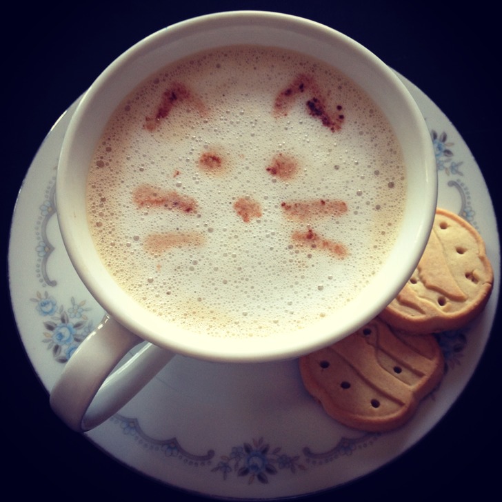 rosieeats - en güzel latte artlar