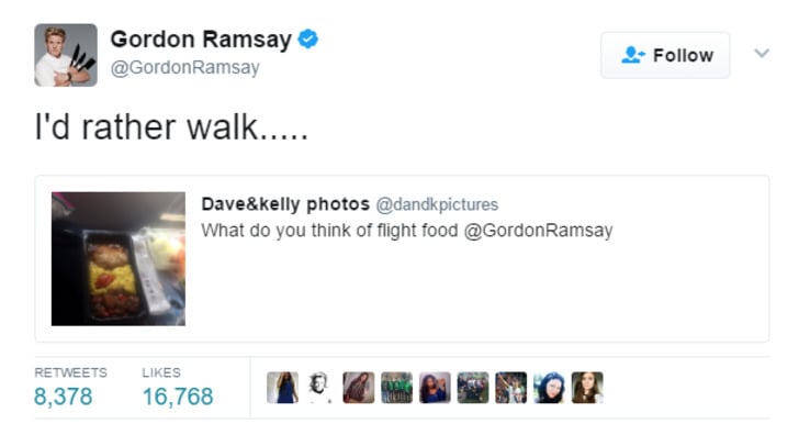 Ünlü Şef Gordon Ramsay'in Takipçilerinin Yemeklerine Yaptığı 10 Acımasız Yorum
