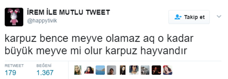 En Sevdiği Meyve Karpuz Olan Herkesin Görmesi Gereken 13 Kesmece Tweet