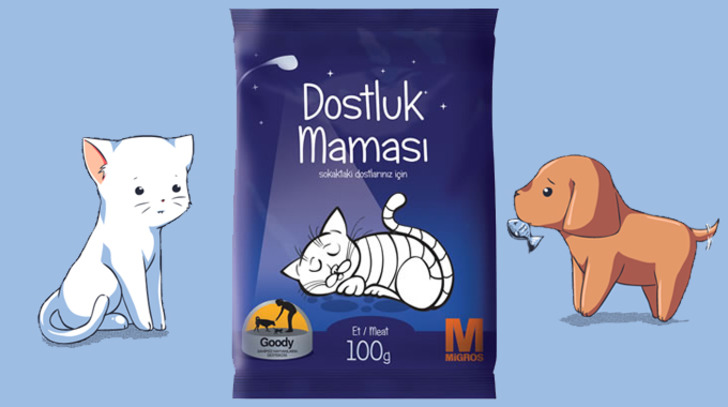 sanalmarket - dostluk maması - goody - kedi köpek maması