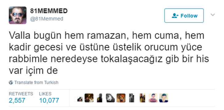 Ramazanın Gelişini Mizahla Karşılayan Tüm Zamanların En İyi 17 Ramazan Tweet'i