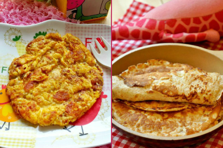 Bebek Kahvaltısı: 8+ Aylık Minikler için Bebek Omleti, Bebekler İçin Krep