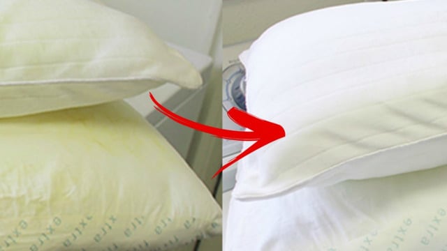 Sararan Yastıklar Sadece 4 Malzemeyle Nasıl Kolayca Temizlenir?