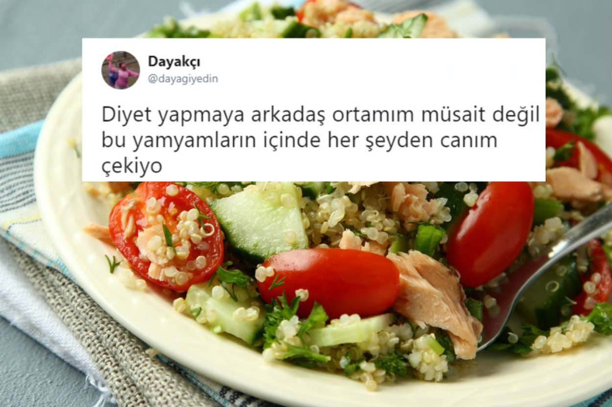 Şu Aralar Diyette Olan Herkesin Duygularına Tercüman Olacak 13 Tweet