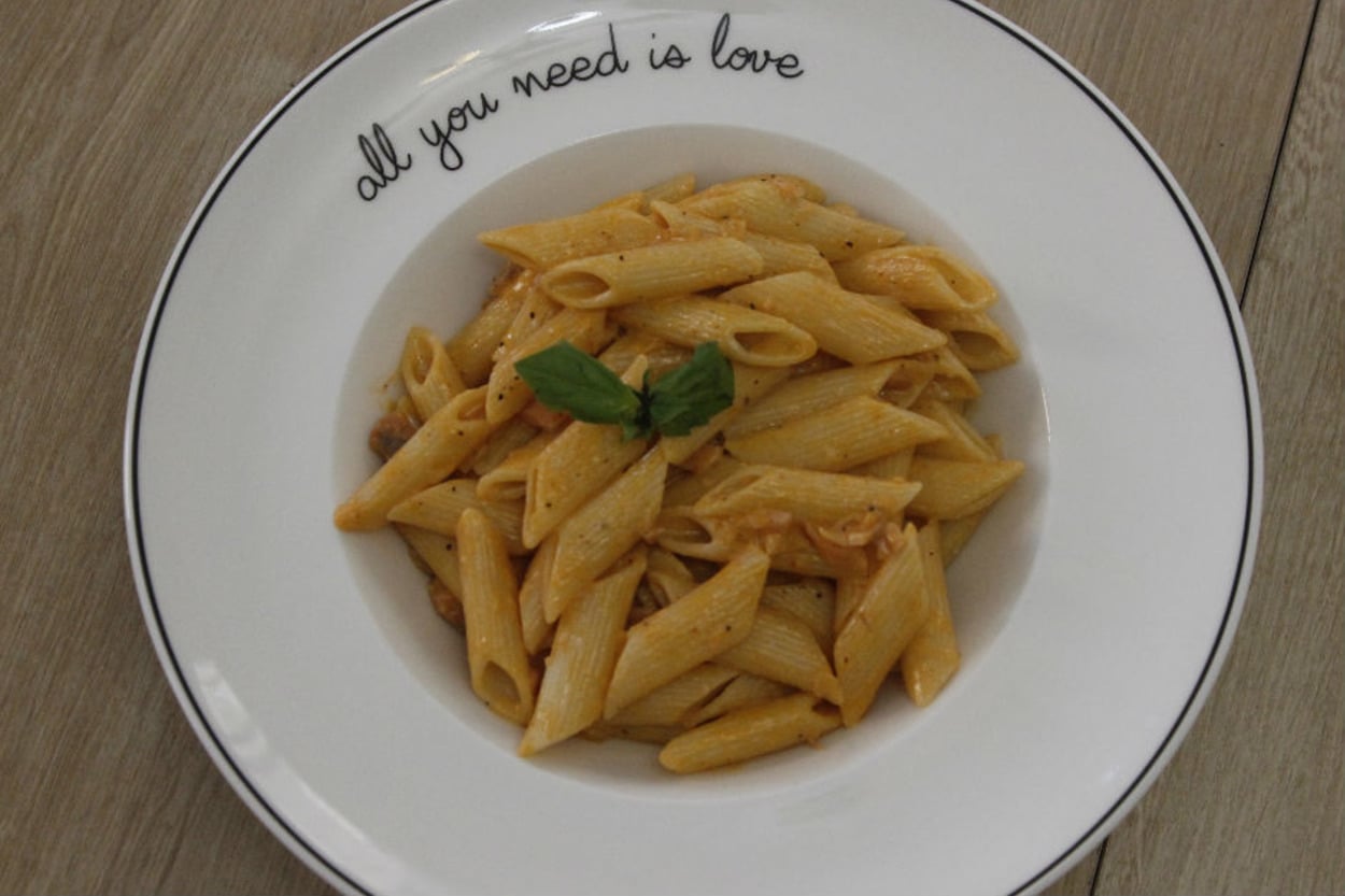 Makarna Seviye Atladı: Füme Somonlu Penne