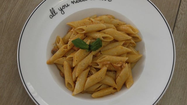 Makarna Seviye Atladı: Füme Somonlu Penne