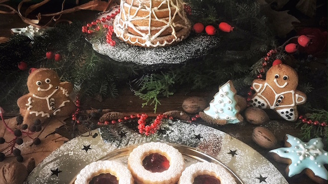 En Alımlı Yılbaşı Kurabiyesi: Linzer Kurabiye