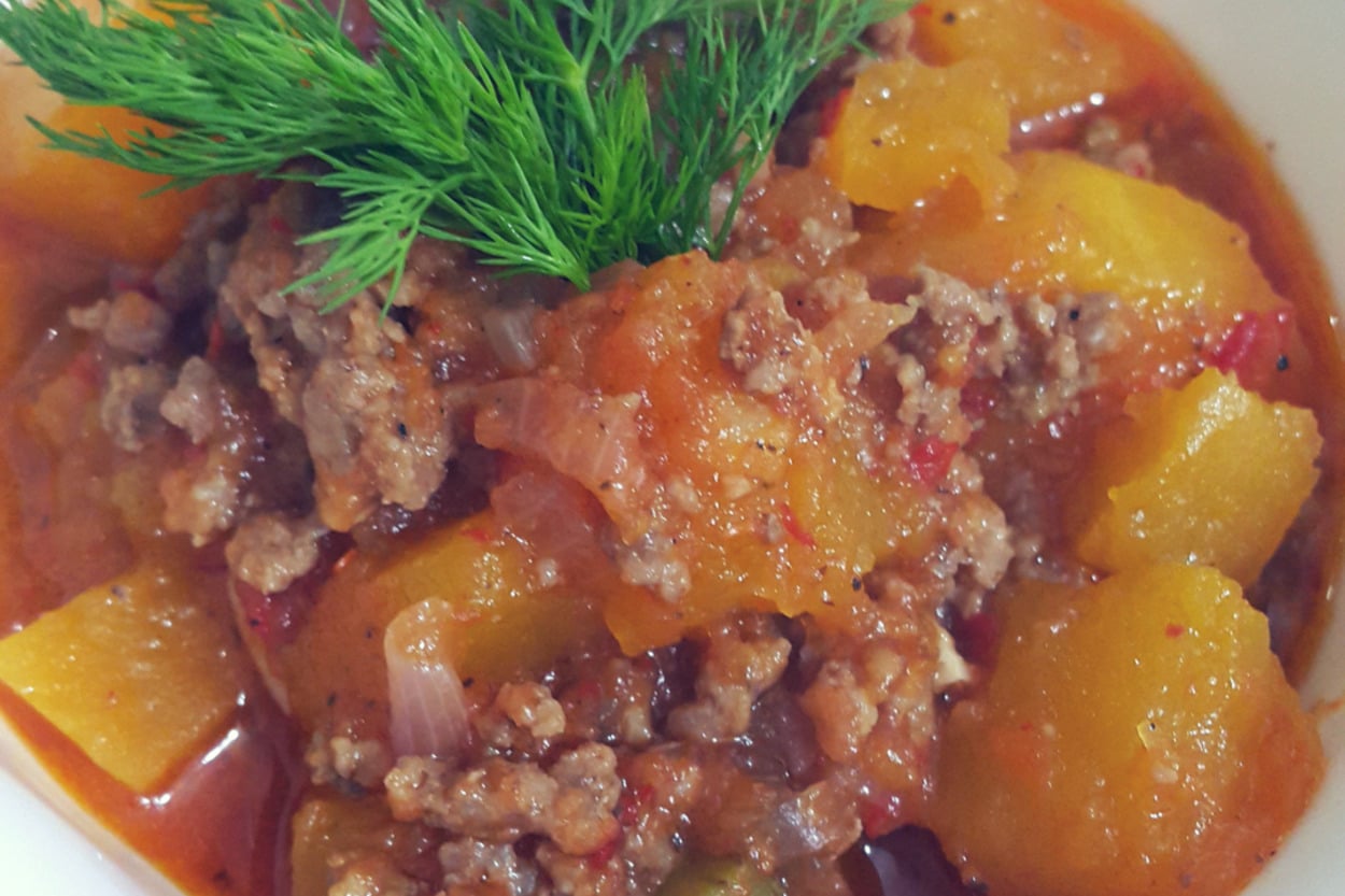 Farklı Bir Lezzet: Kıymalı Bal Kabağı
