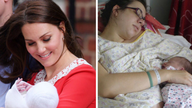 Kate Middleton'ın Kusursuz Pozuna Karşılık Doğum Sonrası Anlarını Paylaşan 12 Anne