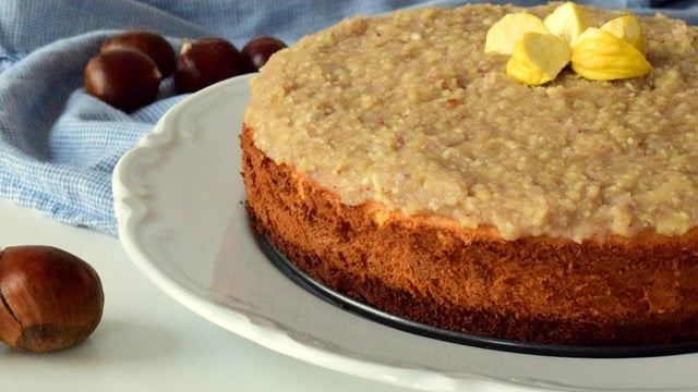 İki Lezzet Bir Arada: Kestaneli Cheesecake