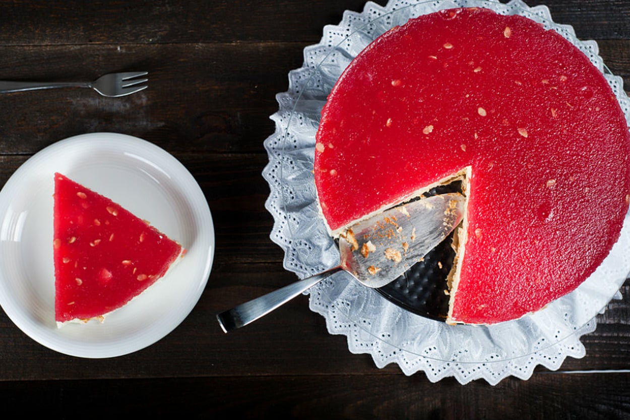 Meyveden Ötesi: Karpuzlu Cheesecake