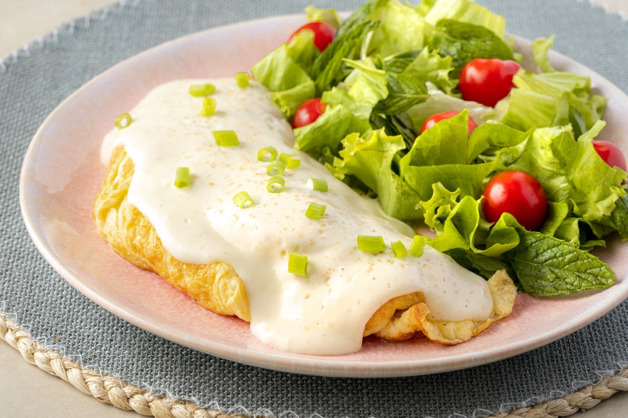 Bu Kez Farklı: Beşamelli Omlet