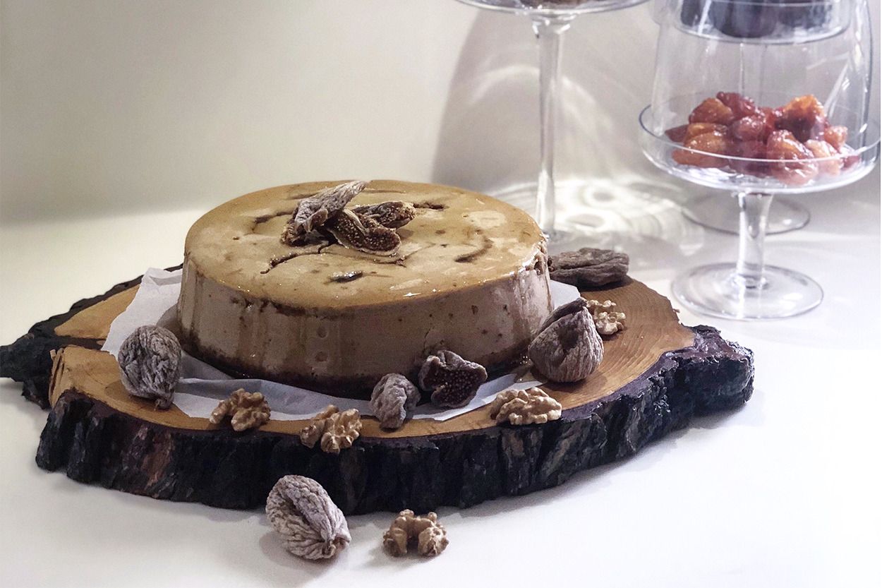Hem de Şekersiz: İncir Reçelli Cheesecake