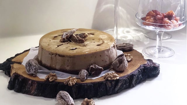 Hem de Şekersiz: İncir Reçelli Cheesecake